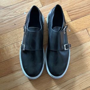 Paul Frederick Black Sneaker 8.5